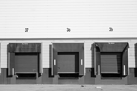 black and white storage houses thumbnail