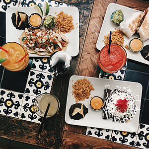 Dishes in a Mexican restaurant thumbnail