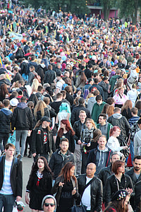 group of people standing on field thumbnail
