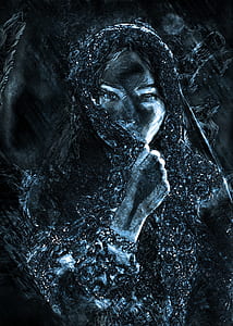 angel portrait digital wallpaper thumbnail