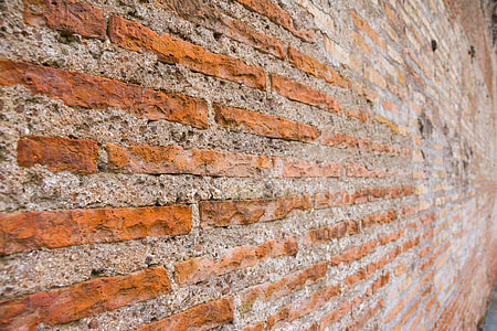 brown concrete brick wall thumbnail