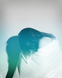 woman wrapped with blanket thumbnail