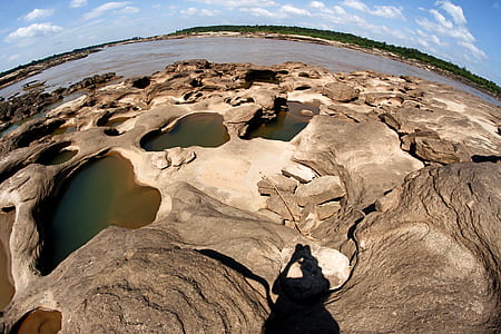 light, nature, seashore, rock thumbnail