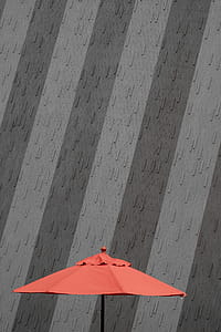 Closeup Photo of Red Patio Umbrella thumbnail