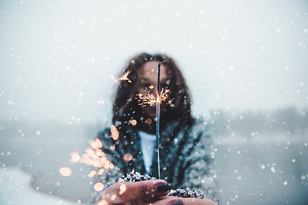 woman folding fireworks thumbnail
