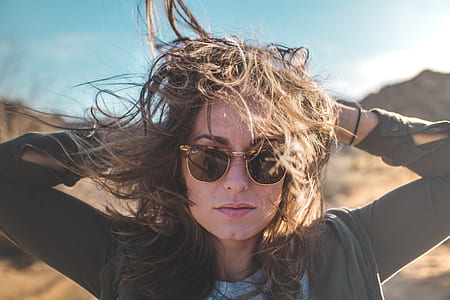 woman wearing black cardigan thumbnail