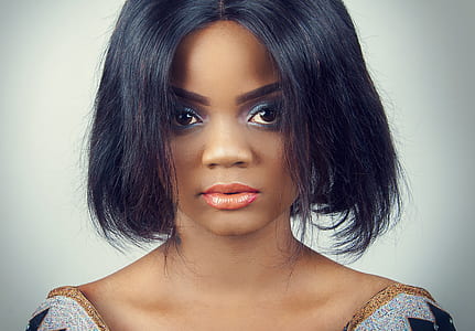 woman black hair thumbnail
