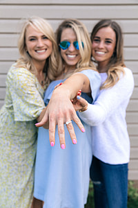 three woman taking photo thumbnail