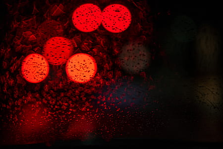 bokeh photography of red lights thumbnail