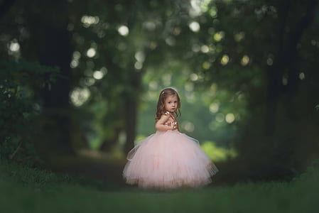 girl wearing white gown thumbnail