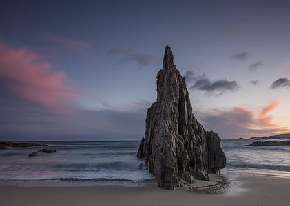 rock formation at the beach thumbnail
