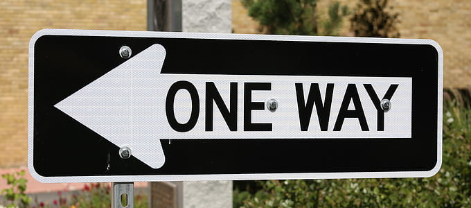 one way signage thumbnail
