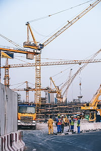 people, building, construction, cranes thumbnail
