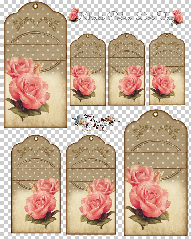 Garden Roses Decal Pink Floral Design Rose Banner Png Clipart