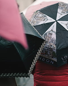 two people holding umbrellas thumbnail