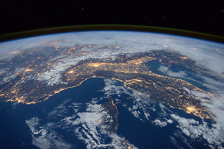 aerial photography of earth thumbnail