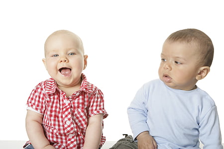 toddler wearing white long-sleeved shirt thumbnail