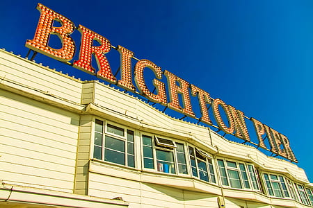 Brighton Pier signage thumbnail