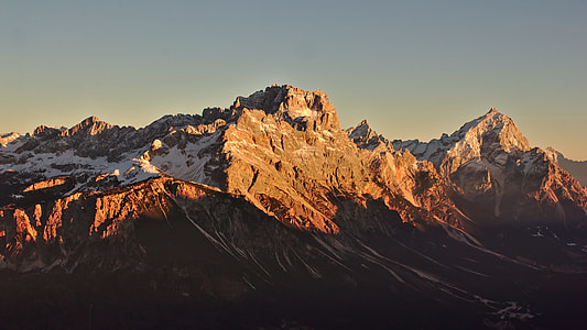 mountain on golden hour photo thumbnail