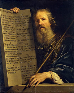 Moses with Ten Commandments thumbnail