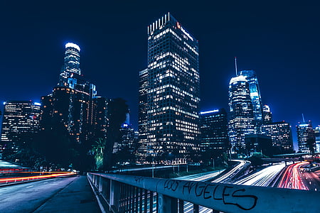 time lapse of road city during night time thumbnail