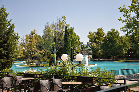 Artificial lake in the park of Nea Filadelfia, Greece thumbnail