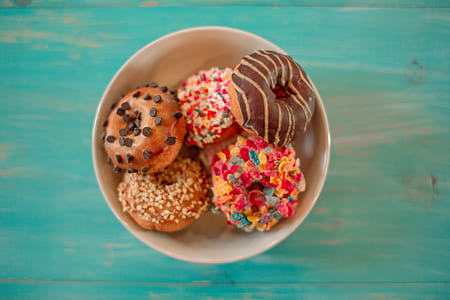 donuts on plate thumbnail