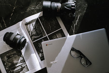 eyeglasses on Acer laptop near camera thumbnail