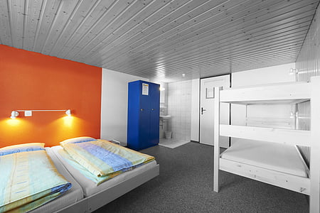 white wooden bunk bed thumbnail
