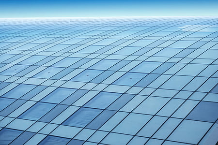 architecture, building, blue, facade, windows, pattern thumbnail