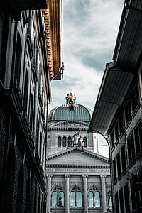 Low Angle Photo of Concrete Buildings thumbnail