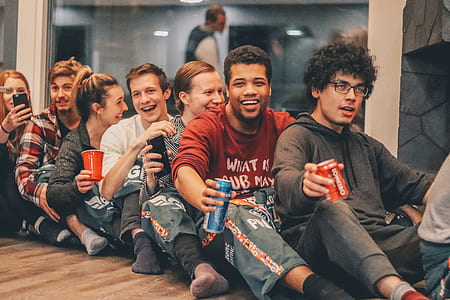 eight persons sitting fall in line on floor thumbnail