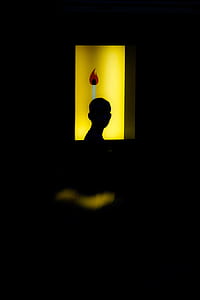 man, woman, silhouette, flame thumbnail