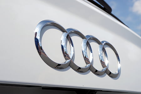 silver Audi emblem thumbnail