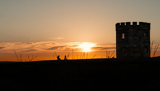 castle photo during golden hour thumbnail