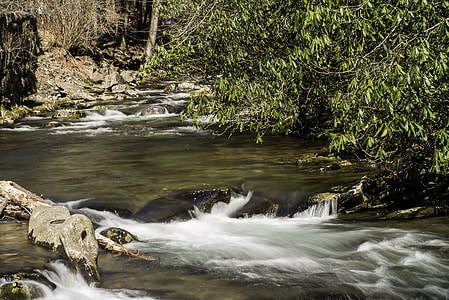 Rapids and river scenery in Great Smoky Mountains National Park, North Carolina thumbnail