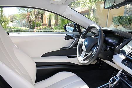 white and black vehicle interior thumbnail