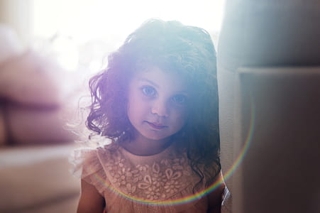 girl leaning on gray cover thumbnail