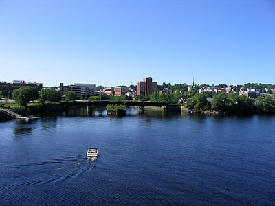 Skyline an Downtown of Bangor, Maine thumbnail