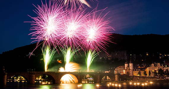 pink and green fireworks thumbnail