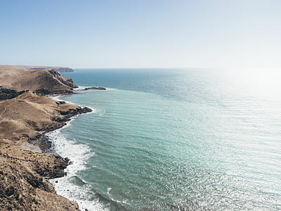 aerial view of ocean thumbnail