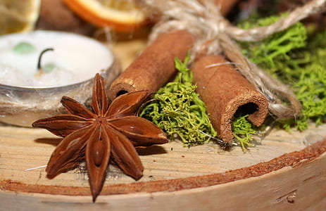 withered leaf and two fruits on table near bowl thumbnail