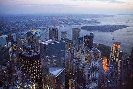 birds eye view of city thumbnail