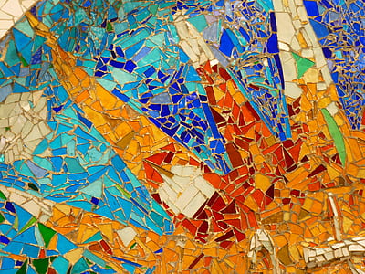 multicolored glass mosaic surface thumbnail