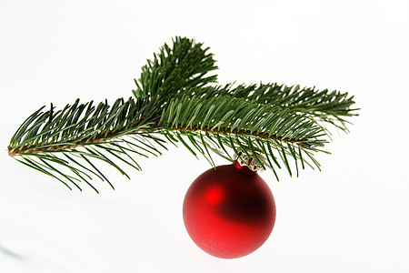 red bauble ball thumbnail