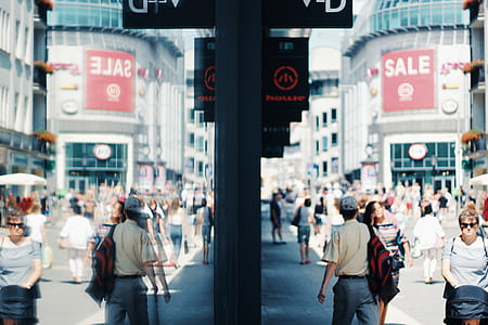 People Walking Beside Buildings thumbnail