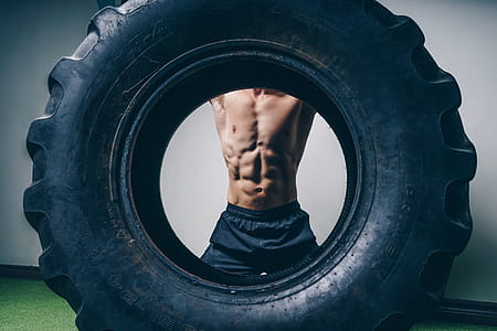 Abs Workout Tire Photo thumbnail