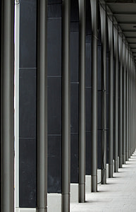 selective focus photography of concrete posts thumbnail
