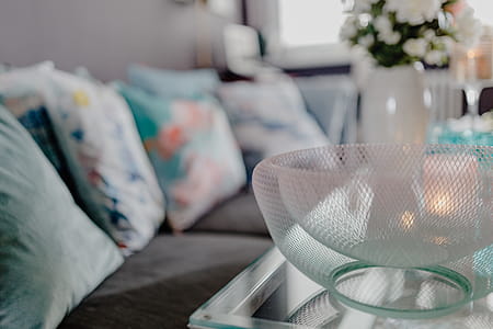 Modern living room with a comfy sofa thumbnail