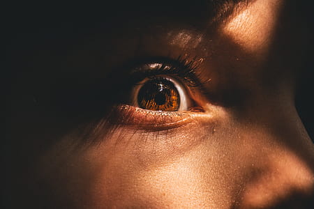 closeup photo of human eye thumbnail